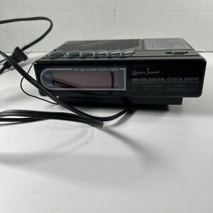 Lenox Sound 80's‎ Clock Radio Black
